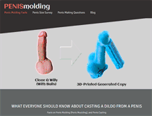 Tablet Screenshot of penismolding.com